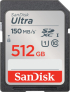 SanDisk Ultra SDXC UHS-I CARD 512 GB, 150MB; SDSDUNC-512G-GN6IN снимка 1