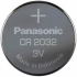 Бутонна батерия литиева PANASONIC CR2032 3V, (20 бр. в тарелка) цена за 1 батерия снимка 1