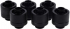 Охлаждане Фитинг Alphacool Eiszapfen, Удължител, 16-10mm, G1-4, Черен мат, 6 броя снимка 4