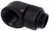 Охлаждане Въртящ се L-конектор Alphacool Eiszapfen, G1-4 AG auf G1-4 IG, Черен мат снимка 2