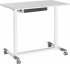 Бюро Работно RFG с регулируема височина Adler 9.5, бяло снимка 4
