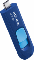 USB флаш памет 128GB TYPE-C UC300 ADATA BLUE снимка 3
