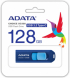 USB флаш памет 128GB TYPE-C UC300 ADATA BLUE снимка 4