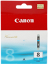 Касета с мастило CANON CLI-8C ink cartridge cyan standard capacity 13ml 1-pack снимка 1
