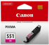 Касета с мастило CANON 1LB CLI-551M ink cartridge magenta standard capacity 330 pages 1-pack снимка 3