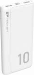 Външна батерия Silicon Power GP15, преносима батерия, 10000mAh, Global, 2 x USB 2.0, 1 x microUSB, бял снимка 2