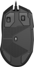 Мишка Lorgar Stricter 579, геймърска, с кабел, 12000 dpi, RGB подсветка, черен цвят снимка 7