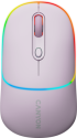 Мишка Геймърска Canyon MW-22, безжична Bluetooth, RGB подсветка, 1600 dpi, розов цвят снимка 1