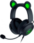 Слушалки Геймърски Razer Kraken Kitty V2 Pro, Over-Ear, 2 метра кабел, Микрофон, USB, Черен снимка 1