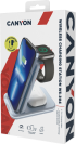 Принадлежност за смартфон Canyon WS-304 3в1 бързо зарядно, 15W, 1.5A, 12 V, 1x USB Тype-C, син цвят снимка 8