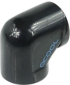 Охлаждане L-конектор Alphacool HF, Вътрешна резба G1-4 - G1-4, 90, Черен мат снимка 3
