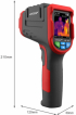Инструмент/Тестер Безконтактна термокамера и термометър снимка 5