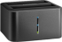 Докинг станция AXAGON ADSA-D25, USB type A 1м,SATA 3.0, Метал, LED индикатор, Черен снимка 2