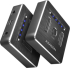 Докинг станция AXAGON ADSA-M2C, USB type C, Метален корпус, Plug and Play, LED индикатори, Черен снимка 1