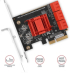 Мрежова LAN карта/адаптер PCI-E Card, 6x SATA, AXAGON PCES-SA6 снимка 2