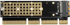 Мрежова LAN карта/адаптер PCI-E 16x Card, M.2 NVMe, AXAGON PCEM2-1U снимка 2