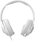 Слушалки Lorgar Noah 101, геймърски, с кабел, вграден микрофон, покриващо ухо, бял цвят снимка 4