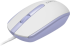 Мишка Canyon M-10, с кабел, 1000 dpi, подходяща за лява ръка, бял/лилав цвят снимка 2