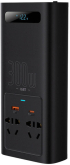 Baseus захранващ инвертор 300W 220V (CN - EU Plug) CGNB010101 - черен снимка 6