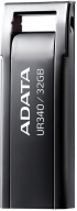 ADATA UR340, 32 GB, 100 MB/s, USB 3.2, Метален корпус, Черен снимка 4