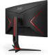 Монитор AOC CQ27G2S-BK, 27" 2560x1440, 250 nits, 165Hz, 4ms, HDMI, DP, VESA снимка 4