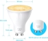 LED Луничка Лампа TP-Link Tapo L610, GU10, WiFi 2.4GHz, 2.700K, 2.9W снимка 2