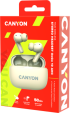 Слушалки Canyon OnGo 10 ANC TW, Микрофон, In-Ear, Bluetooth 5.3, USB-C, Бежов снимка 8