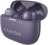 Слушалки Canyon OnGo 10 ANC TW, Микрофон, In-Ear, Bluetooth 5.3, USB-C, Лилав снимка 4