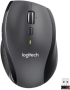 Мишка Logitech M705 Marathon, Безжична, 1000 dpi, Черен снимка 1