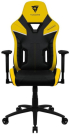 Геймърски стол ThunderX3 TC5, PVC кожа, Газов амортисьор, 1250 - 1350 мм, До 150 кг, Жълт снимка 2