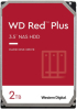HDD NAS Western Digital Red Plus Bulk, 2TB, 3.5", 5400 RPM, 128MB, SATA 3 6Gb/s снимка 1