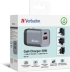 Принадлежност за смартфон Verbatim GNC-35 GaN Charger 2 Port 35W USB A-C (EU-UK-US) снимка 6