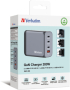 Принадлежност за смартфон Verbatim GNC-200 GaN Charger 4 Port 200W USB A-C (EU-UK-US) снимка 5