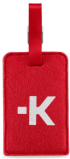 Други Етикет за багаж Skross Luggage Tags, Карта за контакт, Червен снимка 1
