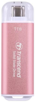 Transcend 1TB, USB External SSD, ESD300P, USB 10Gbps, Type C, Pink снимка 1