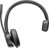 Слушалки HP Poly Voyager 4310 Microsoft Teams Certified Headset +BT700 dongle +Charging Stand снимка 1