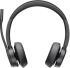 Слушалки HP Poly Voyager 4320 UC Stereo USB-A Headset +BT700 USB-A Adapter +Charging Stand SmartBuy снимка 1