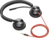 Слушалки HP Poly Blackwire 3325 Stereo USB-C Headset +3.5mm Plug +USB-C-A Adapter, Черни снимка 2