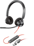 Слушалки HP Poly Blackwire 3320 Stereo Microsoft Teams Certified USB-C Headset +USB-C-A Adapter, Черни снимка 1