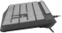 Клавиатура Natec keyboard Nautilus SLIM Black-Grey US layout, Черна/Сива снимка 3