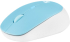 Мишка Natec Mouse Harrier 2, 1600 DPI Bluetooth 5.1 Бяла/Синя снимка 2