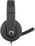 Слушалки Natec Headset Rhea With Microphpne Black снимка 3
