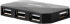 USB Хъб Natec HUB Locust USB 2.0 4-Port Black снимка 1