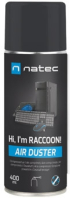 Natec Compressed Air Duster Raccoon 400 ml снимка 1