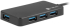 USB Хъб Natec usb 3.0 hub silkworm 4-ports black usb-c снимка 1