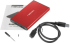Кутия/Чекмедже за HDD Natec External HDD-SSD Enclosure Rhino Go SATA 2.5" USB 3.0 Red снимка 4