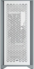 Кутия Corsair 4000D Airflow Mid Tower, Tempered Glass, Бяла снимка 2
