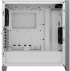 Кутия Corsair 4000D Airflow Mid Tower, Tempered Glass, Бяла снимка 4