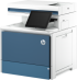Принтер HP Color LaserJet Enterprise MFP 5800dn MFP colour laser A4 43ppm Copy 43ppm Print 650sheets LAN USB снимка 2