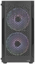 AeroCool кутия Case mATX - Trinity Mini-G-BK-v3 - 3 fans included, Tempered Glass снимка 2